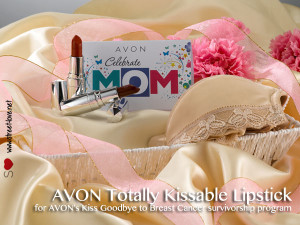 Buy AVON Totally Kissable Lipstick, RM1 Will Be Donated To AVON’s Kiss Goodbye To Breast Cancer Fund + Giveaway