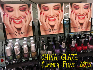 China Glaze Summer Fling 2013 Exclusive Showcase