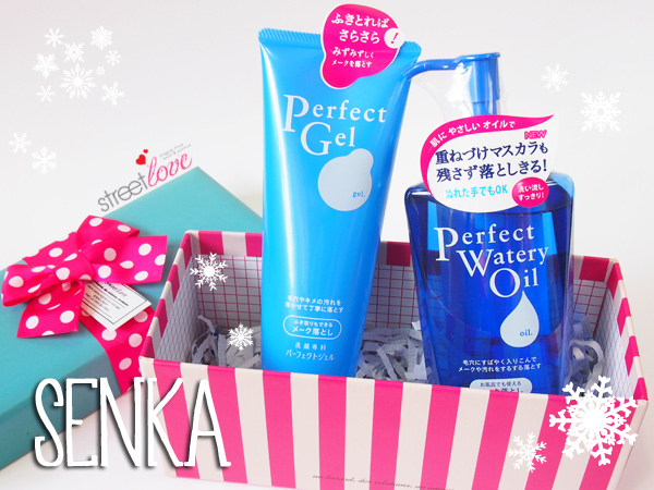 SENKA Perfect Gel and Perfect Watery Oil