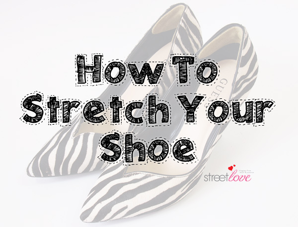 How To Stretch Your Shoe 1