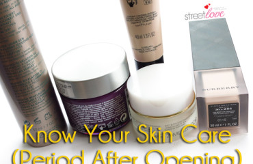 Know Your Skin Care Period After Opening 1