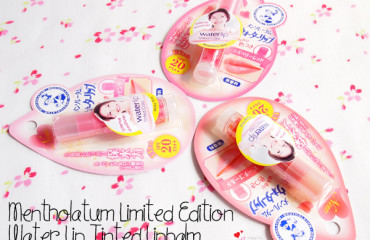 Mentholatum Limited Edition Water Lip Tinted Lipbalm 1