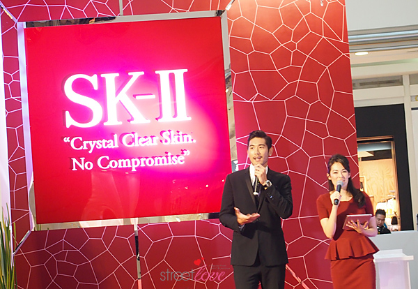 SK-II Brand Ambassador Godfrey Gao unveil Crystal Clear Skin No Compromise Event 1