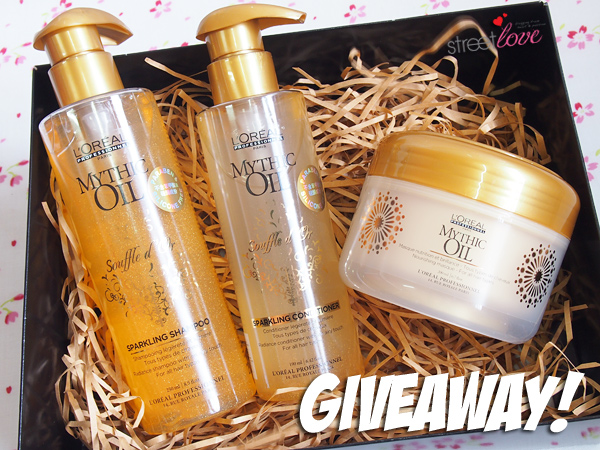 L'Oreal Professionnel Mythic Oil Range Giveaway 1