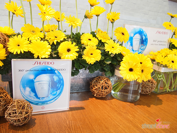 Shiseido Perfect UV Protector SPF50 with Sunflowers2