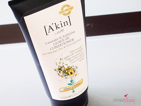 A'kin Lavender & Anthyliss Leave-In Conditioner Closeup v2