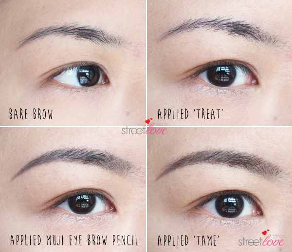 ELF Eyebrow Treat & Tame Before and After 1