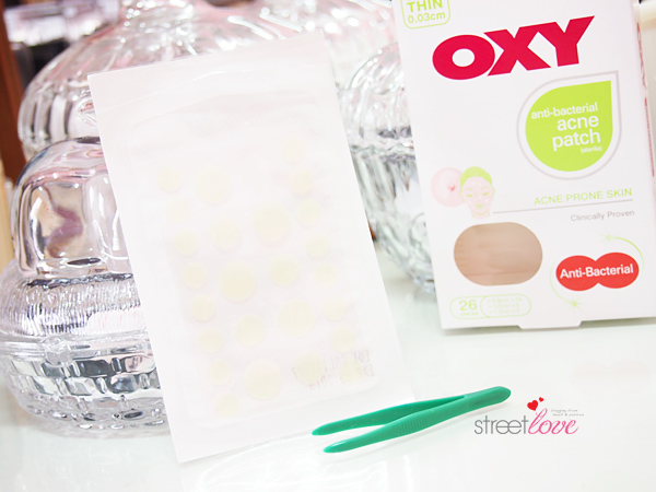 Oxy Anti-Bacterial Acne Patch Content