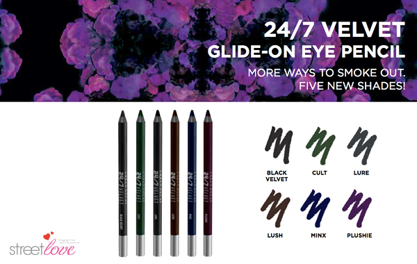 Urban Decay Fall 2014 Collection 24/7 Velvet Glide-on Eye Pencil