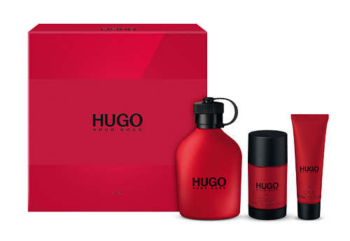 HUGO Red 125ml + Deo Stick 75ml + Shower Gel 50ml (RM285)