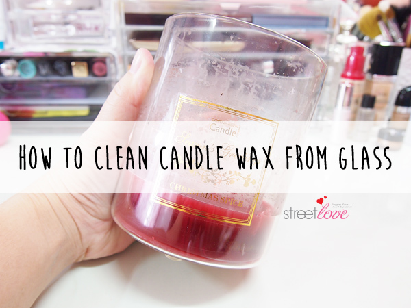 How to Clean Candle Wax From Glass 1