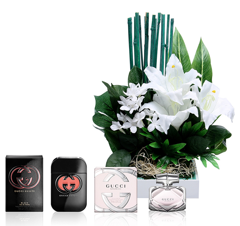 Gucci Bamboo EDP 75ml &_Gucci Guilty Black EDT 75ml (RM862)