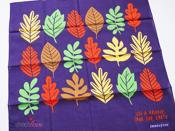 Innisfree Eco Handkerchief Design 4