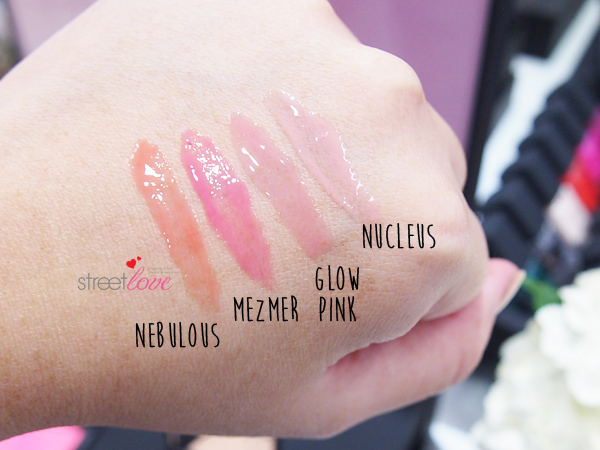 The Christopher Kane for NARS Collection NEONEUTRAL 2015 Lip Gloss Swatches