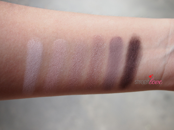 Catrice Absolute Rose Eyeshadow Palette Hand Swatch