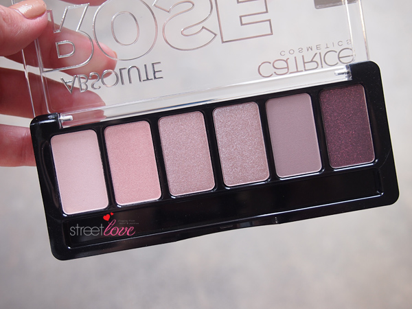 Catrice Absolute Rose Eyeshadow Palette Shades