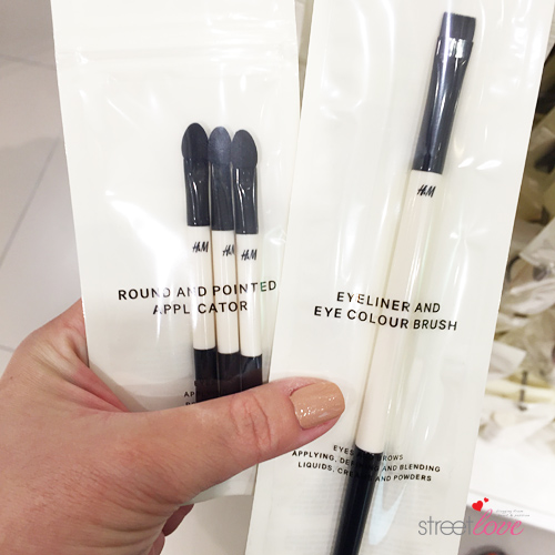 H&M Makeup Brushes White Range 1
