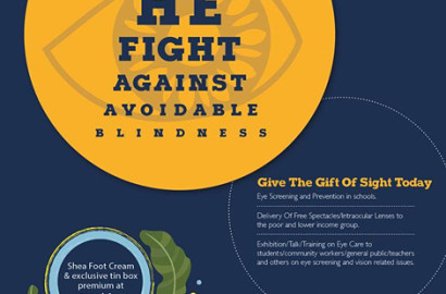 L'OCCITANE Charity Fundraising For The Blind 2015