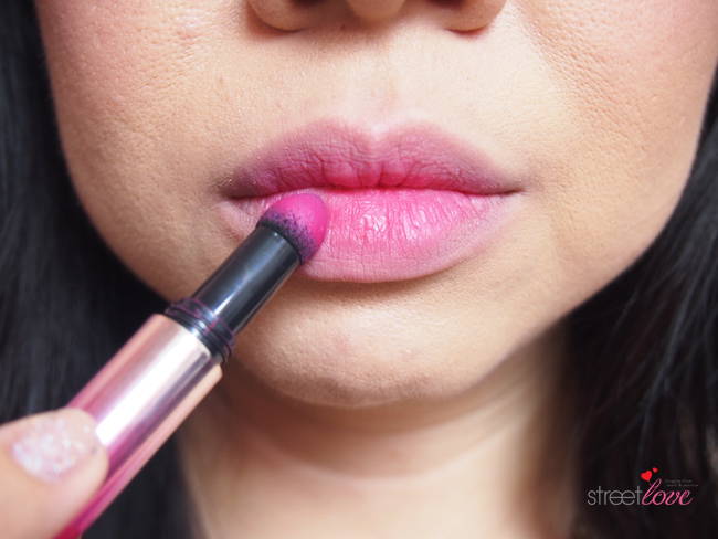 L'Oreal Tint Caresse Lip Application 2