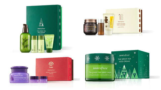 innisfree Green Christmas Skin Care