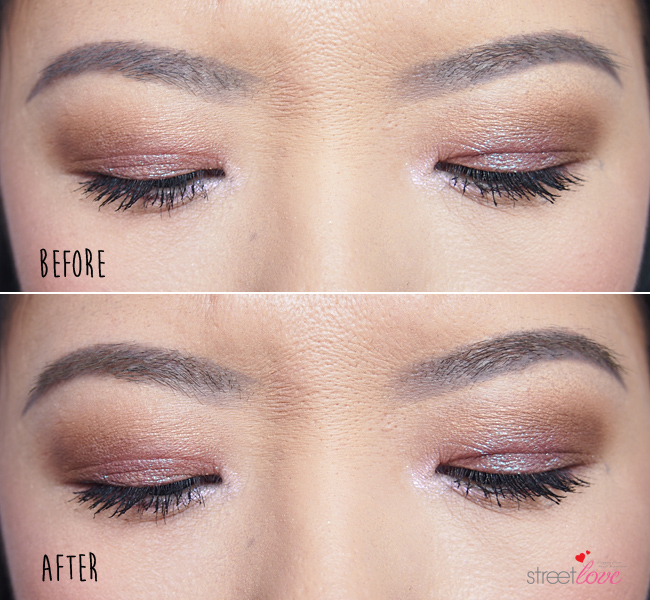 Bourjois Brow Design Before and After 2