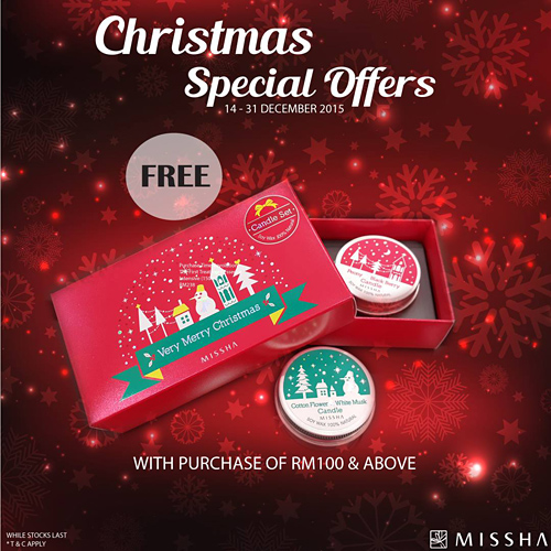 Missha Christmas Special Offers