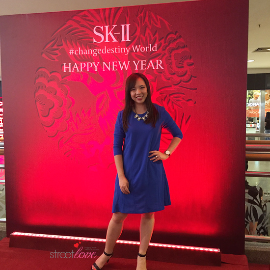 50450 Short Flared Dress SK-II Event