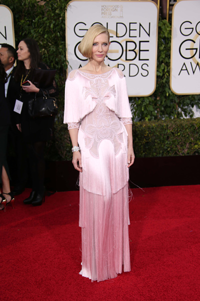 Cate Blanchett 2016 Golden Globe Awards Glow