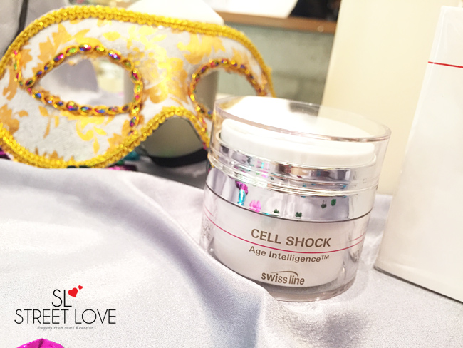 Swiss Line Cell Shock Youth-Inducing Eye Cream Bottle