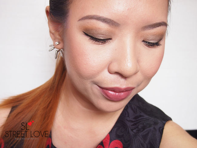 Shiseido Synchro Skin Lasting Liquid Foundation With Full Makeup