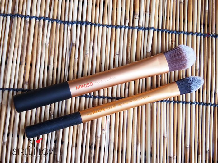 Miniso Brushes Comparison With Real Techniques Brushes 2