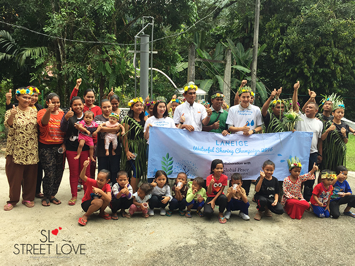 Laneige Waterful Sharing Campaign Handover Ceremony in Kampung Ulu Geruntum 16
